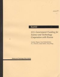 Produktbild: Us Government Funding Science
