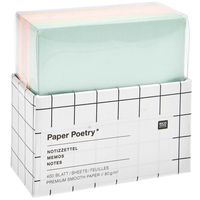 Produktbild: Notizzettel-Box Multicolor, MIX, 400 Blatt, 9 x 9 cm