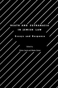Produktbild: Death and Euthanasia in Jewish Law