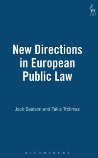 Produktbild: New Directions in European Public Law