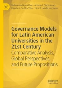 Produktbild: Governance Models for Latin American Universities in the 21st Century