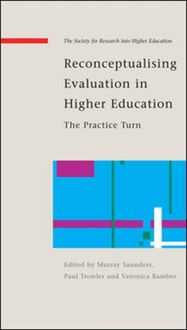 Produktbild: Saunders, M: Reconceptualising Evaluation in Higher Educatio