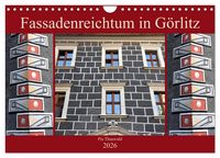 Produktbild: Fassadenreichtum in G&ouml;rlitz (Wandkalender 2026 DIN A4 quer), CALVENDO Monatskalender