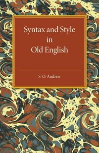Produktbild: Syntax and Style in Old English