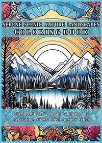 Produktbild: Serene Scenic Nature Landscapes Coloring Book