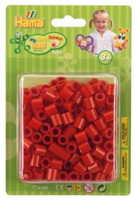 Produktbild: HAMA Maxi Blister-Packung mit 250 Perlen Rot
