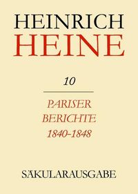Produktbild: Pariser Berichte 1840-1848