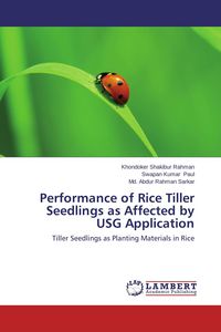 Produktbild: Performance of Rice Tiller Seedlings as Affected by USG Application