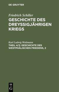 Produktbild: Geschichte des Westph&auml;lischen Friedens, 2