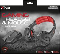 Trust GXT 784 Gaming Over Ear Headset kabelgebunden Stereo Schwarz
