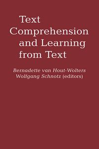 Produktbild: Text Comprehension And Learning