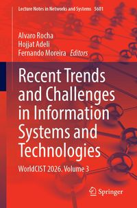 Produktbild: Recent Trends and Challenges in Information Systems and Technologies