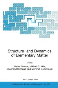 Produktbild: Structure and Dynamics of Elementary Matter