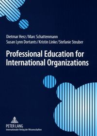 Produktbild: Professional Education for International Organizations