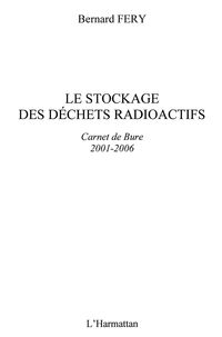 Produktbild: Le site de bure et les dechets radioactifs - carnet de bure