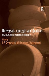 Produktbild: Universals, Concepts and Qualities