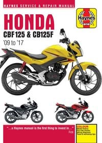 Produktbild: Honda CBF125 & CB125F ('09 To '17)