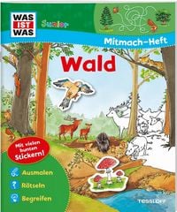Produktbild: WAS IST WAS Junior Mitmach-Heft Wald