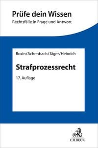 Produktbild: Strafprozessrecht