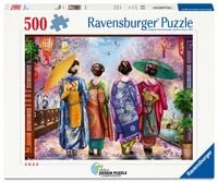 Produktbild: Erwachsenenpuzzle 500 Teile - Kirschbl&uuml;tenspaziergang