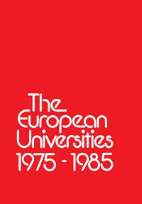 Produktbild: The European Universities 1975 - 1985