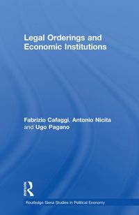 Produktbild: Legal Orderings and Economic Institutions