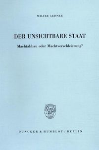 Produktbild: Der Unsichtbare Staat.