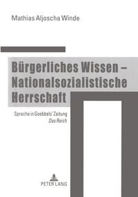 Produktbild: B&uuml;rgerliches Wissen &ndash; Nationalsozialistische Herrschaft