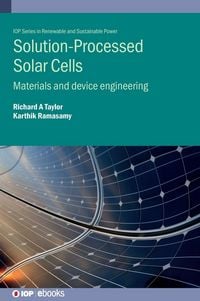 Produktbild: Solution-Processed Solar Cells