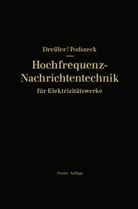 Produktbild: Hochfrequenz-Nachrichtentechnik f&uuml;r Elektrizit&auml;tswerke