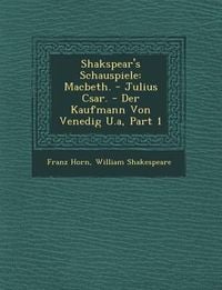Produktbild: Shakspear's Schauspiele