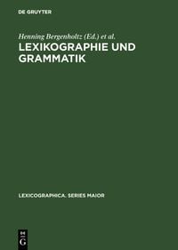 Produktbild: Lexikographie und Grammatik