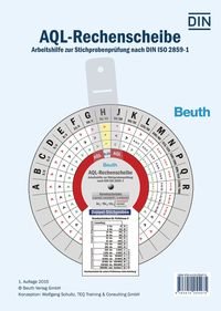 Produktbild: AQL-Rechenscheibe