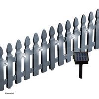Produktbild: HTI-Living HTI-Living Beeteinfassung L&auml;nge 360 cm Zaun Grau