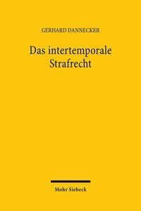 Produktbild: Das intertemporale Strafrecht