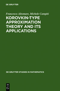 Produktbild: Korovkin-type Approximation Theory and Its Applications