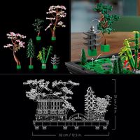 LEGO Icons 10315 Garten der Stille, Botanical-Garten-Set mit Lotusblumen