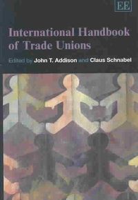 Produktbild: International Handbook of Trade Unions