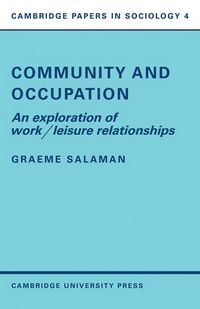 Produktbild: Community and Occupation