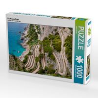 Produktbild: CALVENDO Puzzle Via Krupp Capri | 1000 Teile Lege-Gr&ouml;&szlig;e 64x48cm Foto-Puzzle f&uuml;r gl&uuml;ckliche Stunden