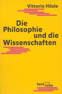 Produktbild: Die Philosophie und die Wissenschaften