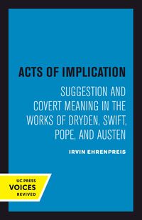 Produktbild: Acts of Implication