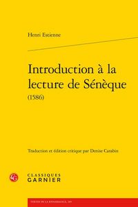 Produktbild: Introduction a la Lecture de Seneque (1586)