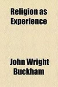 Produktbild: Religion as Experience