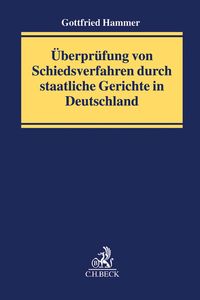 Produktbild: &Uuml;berpr&uuml;fung von Schiedsverfahren durch staatliche Gerichte in Deutschland
