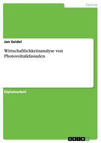 Produktbild: Wirtschaftlichkeitsanalyse von Photovoltaikfassaden