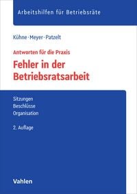 Produktbild: Fehler in der Betriebsratsarbeit