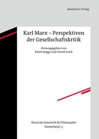Produktbild: Karl Marx &ndash; Perspektiven der Gesellschaftskritik