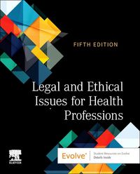 Produktbild: Legal and Ethical Issues for Health Professions