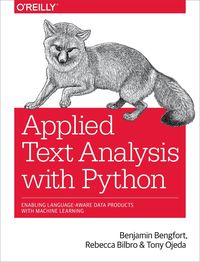 Produktbild: Applied Text Analysis with Python